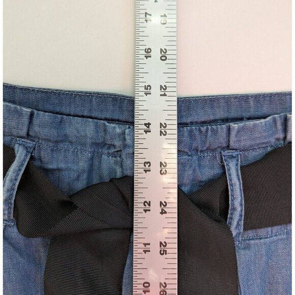 Gap Bottega Women's Paperbag, Pleated Front Belted Shorts Size 2/26 - Picture 6 of 7